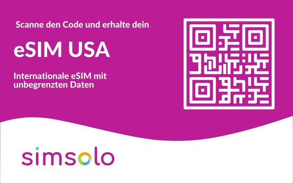 esim für den USA internet
