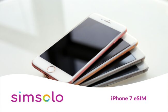 iphone 7 esim compatible internet