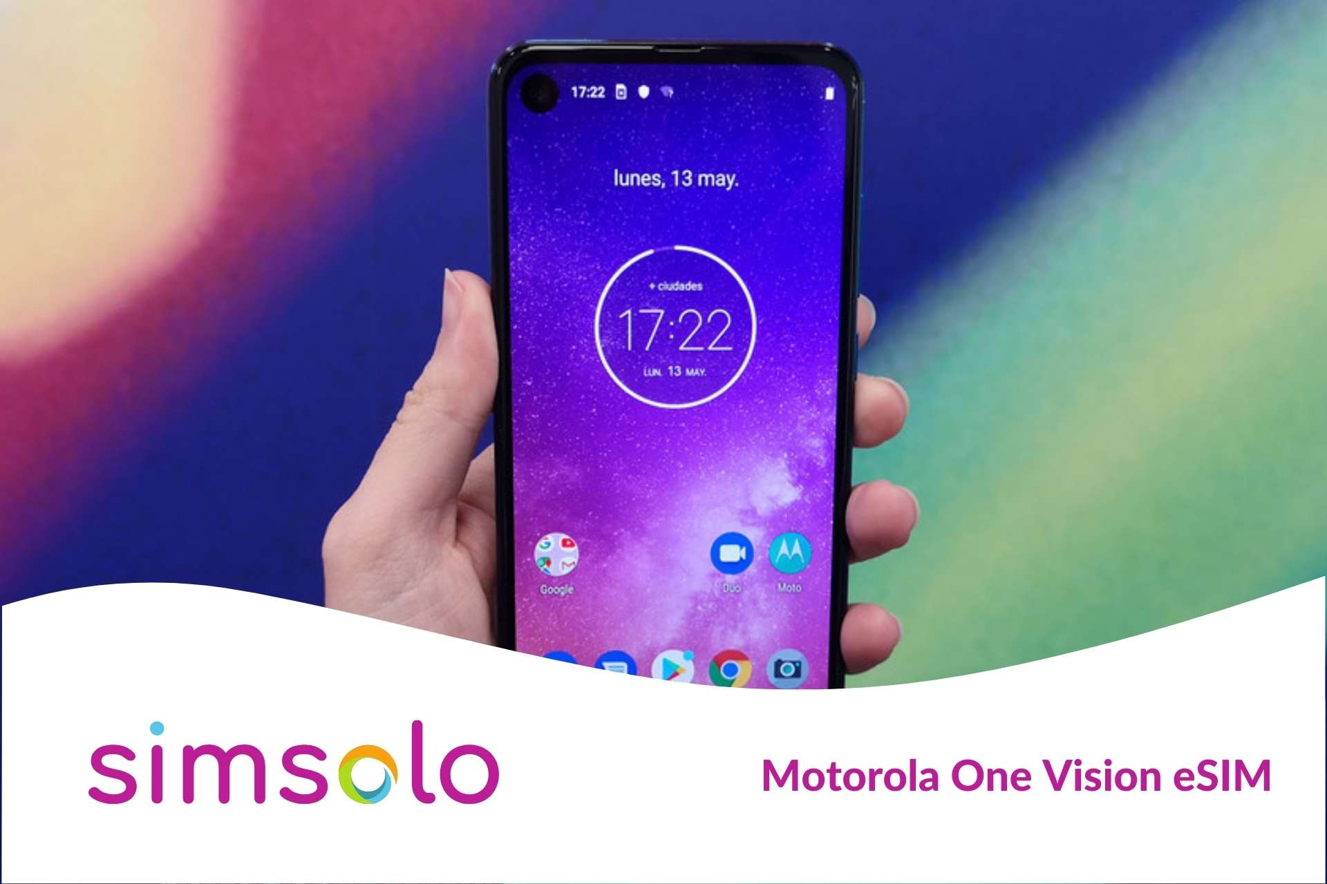motorola one vision esim compatible
