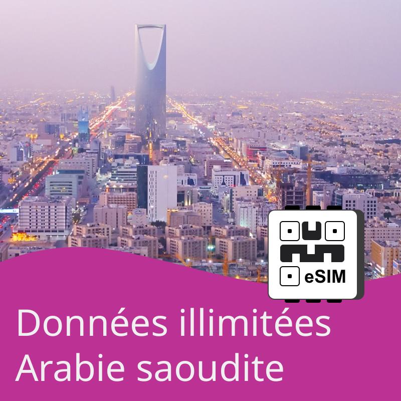 eSIM Arabie saoudite à partir de 4.21 avec Données Illimitées — free download